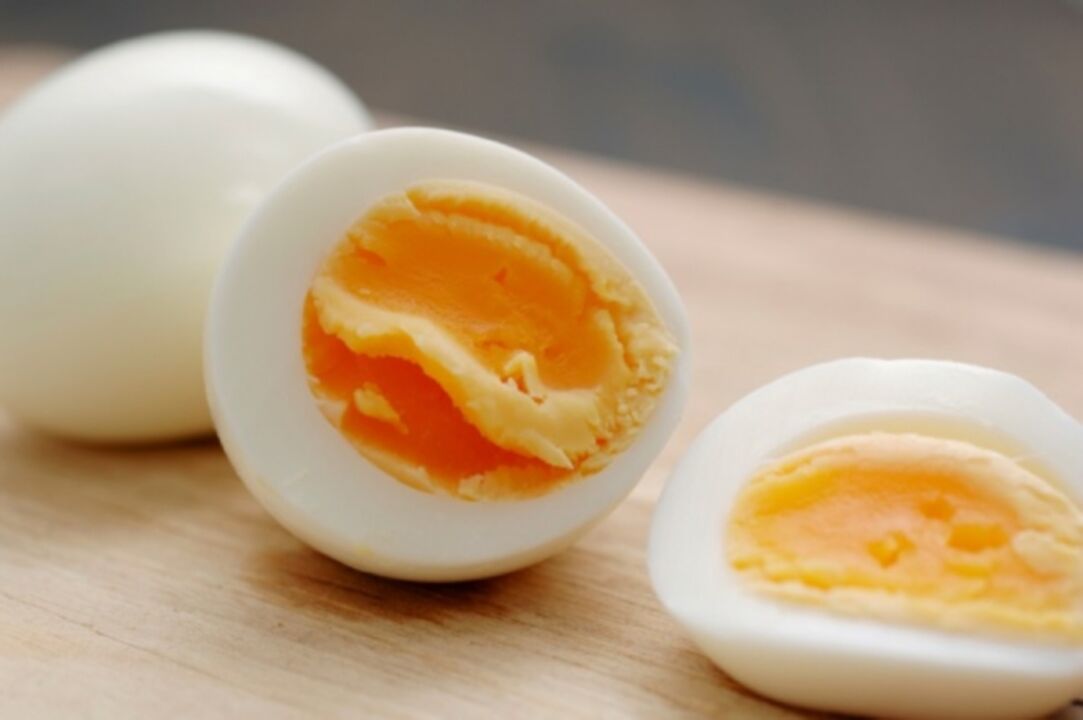 vārītas olas japāņu diētai