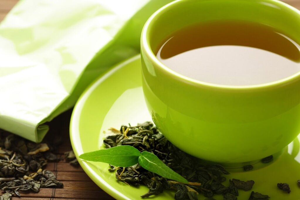 zaļā tēja japāņu diētai